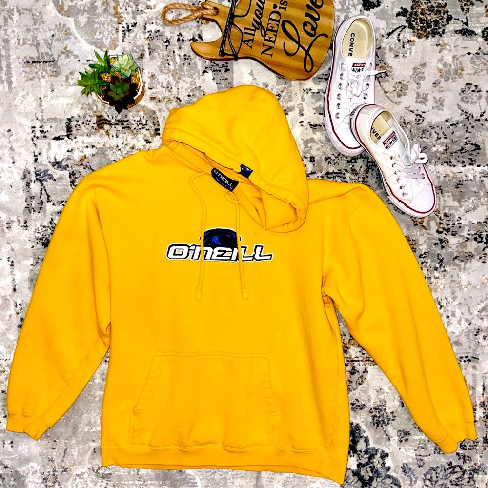 O’NEILL Yellow hoodie Medium